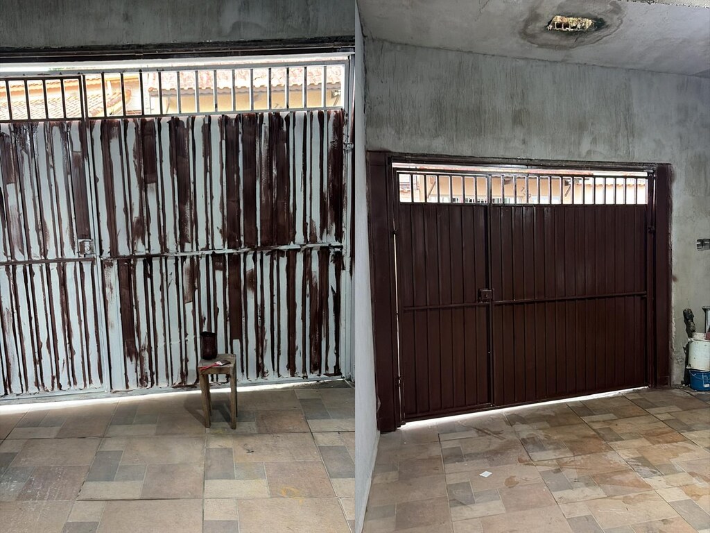 Pintura de porta e portão